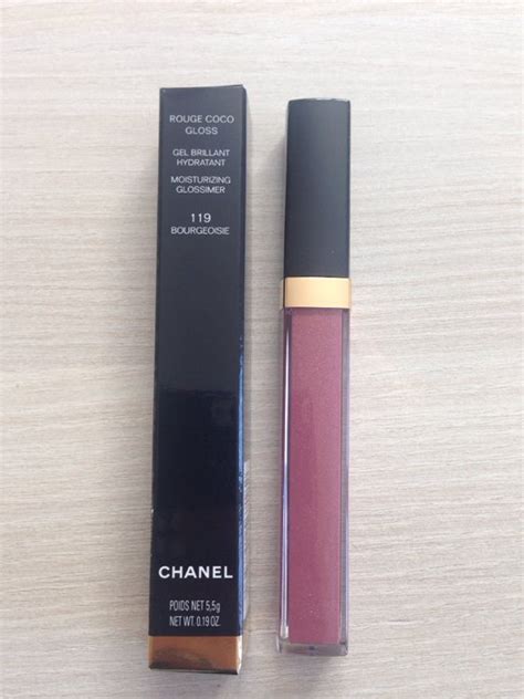 brillance chanel gel|Chanel Rouge Coco Gel Gloss Brilliant 119 Bourgeoisi.